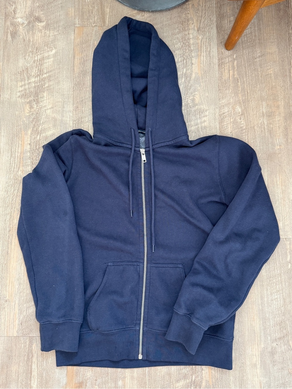 Brandy Melville Navy Blue Soft Lining Hoodie